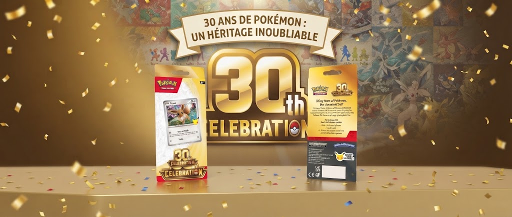 Collection Knock Out Pokémon 30th Évoli + 2 boosters. Trouvez la meilleure offre en ligne grâce à Deals Store Fr.
