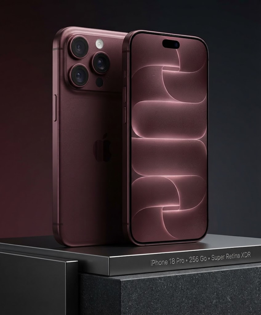 Élégance et puissance : iPhone 18 Pro 256 Go Bordeaux, écran Super Retina XDR immersif. Stock vérifié, prix comparé, garantie officielle.