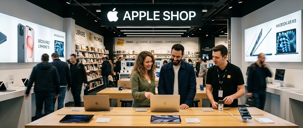 Apple — Excellence du design, avancées constantes, écosystème protecteur. Confiance, longévité et technologies qui façonnent demain.