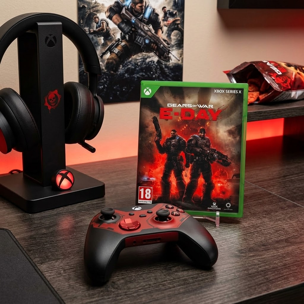 Gears of War E-Day — exclusivité Xbox Series X. Monde ultra-détaillé, action intense, narration profonde. Référence du jeu d'action nouvelle génération.