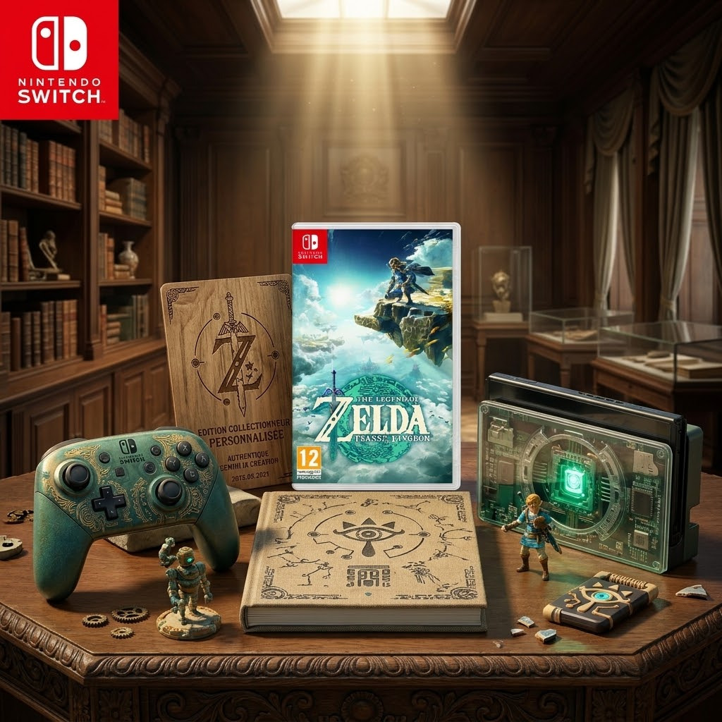 Construisez, fusionnez, inventez ! The Legend of Zelda: Tears of the Kingdom donne vie à votre imagination. Véhicules, armes et chemins uniques.