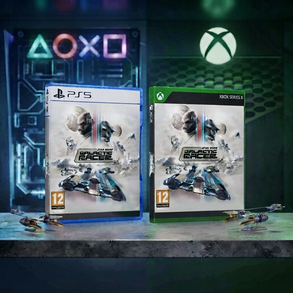 Star Wars: Galactic Racer — PS5 / Xbox Series X|S. Le retour du jeu de course légendaire ! Arcade, campagne & multijoueur.