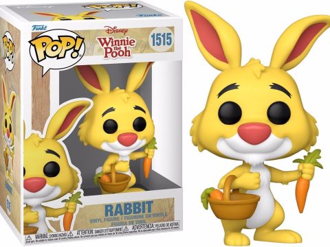 Découvrez la Funko Pop de Rabbit, le lapin jaune de Winnie l'Ourson. Créé par A.A. Milne en 1926 et illustré par Disney, l'aventure continue avec cette figurine incontournable !