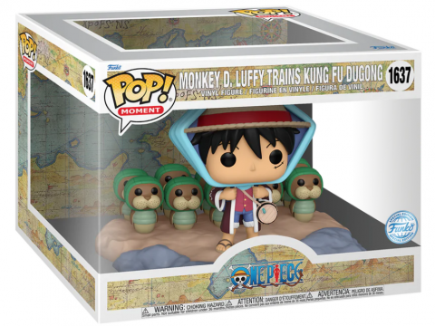Nouvelle #FunkoPop exclusive ! Monkey D. Luffy & Kung Fu Dugong de l'univers #OnePiece disponible chez Team Pop Fr