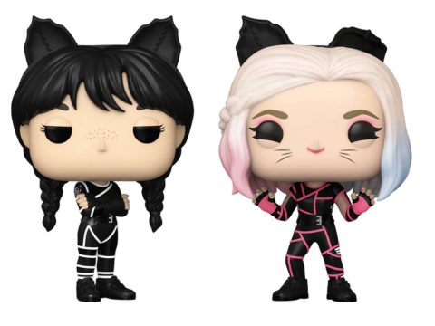 Funko Pop dévoile un pack exclusif NYCC 2024 avec Mercredi Addams et Enid Sinclair, deux icônes de la série télévisée Mercredi.