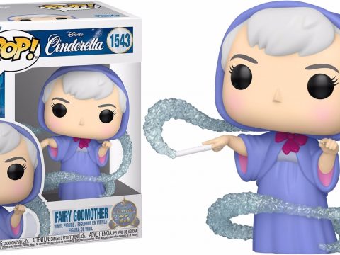Marraine la Bonne Fée de Cendrillon fête ses 75 ans en 2024 - Funko lui rend hommage avec une figurine Pop fidèle, magique et élégante.