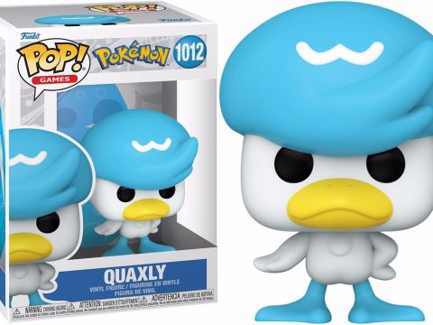Coiffeton, le caneton au bec jaune et à la coiffure bleue, rejoint l'univers Funko Pop - Ce Pokémon de type Eau de la 9ᵉ génération, classé au 912ᵉ rang du Pokédex, est prêt à débarquer dans vos collections.