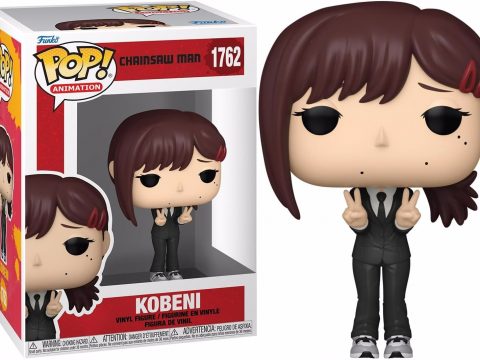 Kobeni débarque en Funko Pop - Personnage emblématique de Chainsaw Man (animé lancé le 3 décembre 2018 au Japon), elle est représentée avec sa tenue iconique et un adorable au revoir à deux mains.