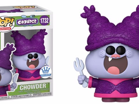 Chowder débarque en Funko Pop Ce personnage culte, vêtu de violet et prêt à se mettre à table, nous replonge dans l'univers hilarant de la série animée créée par C.H. Greenblatt en 2007.