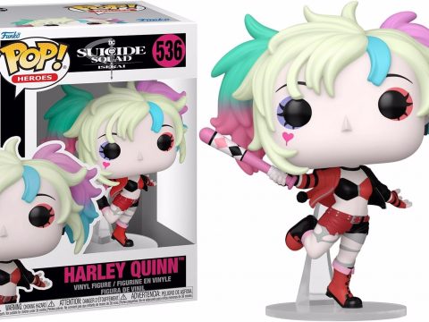 Harley Quinn débarque en mode Suicide Squad Isakai - Apparue le 27 juin 2024 dans la série animée, elle revient avec ses cheveux colorés, sa batte de baseball et son petit cœur rose. Immortalisée en #FunkoPop.