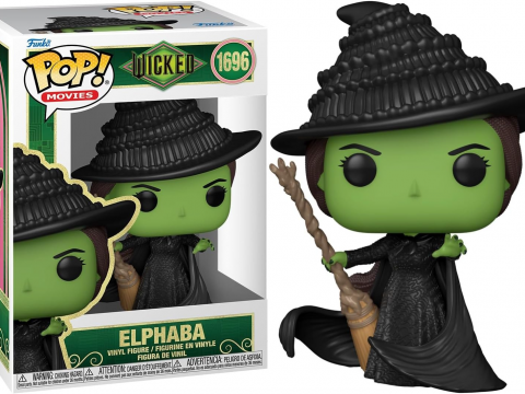 Elphaba débarque en Funko Pop ! ✨ La célèbre sorcière au charme envoûtant du film Wicked, incarnée par Cynthia Erivo, Avec sa peau verte emblématique et ses pouvoirs magiques.