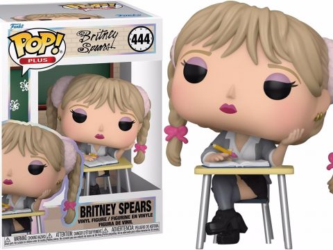 Britney Spears débarque en Funko Pop - Revivez l'iconique clip "...Baby One More Time", sorti le 3 novembre 1998, avec cette figurine qui capture son légendaire look d’écolière.