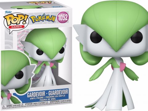 Gardevoir débarque en Funko Pop ✨ Ce Pokémon de type Psy et Fée, avec son élégante silhouette flottante et ses yeux rouges perçants, rejoint l'univers Funko.