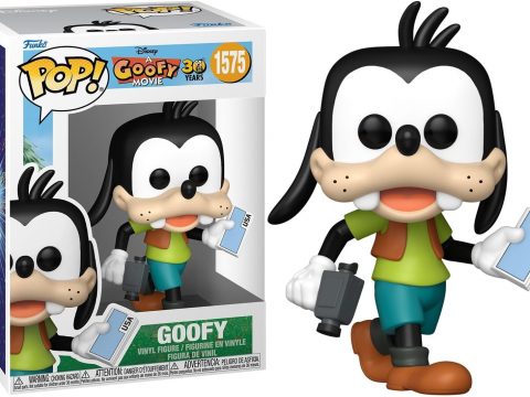 Pour célébrer le 30e anniversaire de la série culte Dingo et Max, Funko sort une figurine Pop exclusive de Dingo dans son look iconique : short bleu, t-shirt vert et caméra à la main.