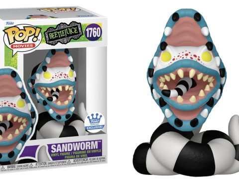 Du film culte Beetlejuice se souviennent forcément du terrifiant Ver des Sables, cette créature emblématique qui hante le Monde des Morts.