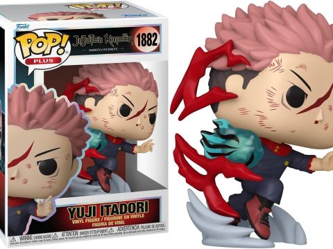 Funko a parfaitement reproduit Yuji Itadori dans une scène emblématique de l’anime Jujutsu Kaisen. Avec son poing bleu chargé d’énergie, son visage marqué de griffures et sa tenue iconique.