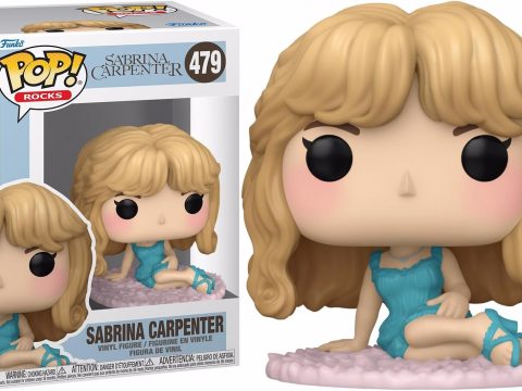 La chanteuse Sabrina Carpenter et actrice américaine, originaire de Quakertown en Pennsylvanie, rejoint l’univers Funko Pop avec une figurine inspirée d’un moment culte de son clip Espresso.