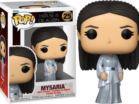 Mysaria, surnommée La Ver, rejoint l'univers Funko apparaît sous forme d'une figurine funko pop avec sa tenue traditionnelle emblématique.