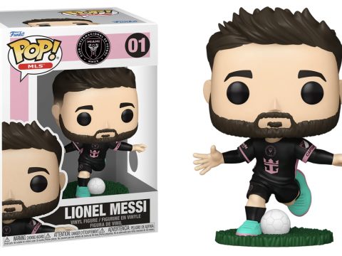 Découvrez la figurine Funko Pop de Lionel Messi, la légende du football et joueur de l'Inter Miami .