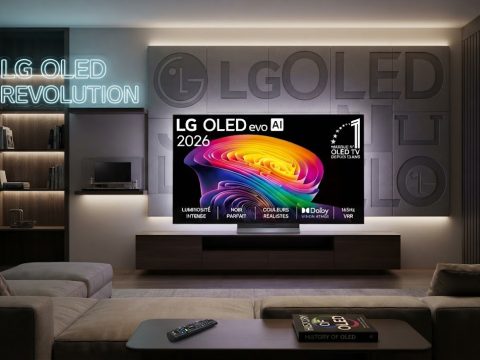 Téléviseur 165 cm 4K 165 Hz LG OLED evo Série C6 LG OLED65C6 — TV OLED evo 4K 165 cm 2026. Processeur α11 AI, 165 Hz, Dolby Vision & Atmos, webOS 26, Magic Remote. Idéal cinéma & gaming.