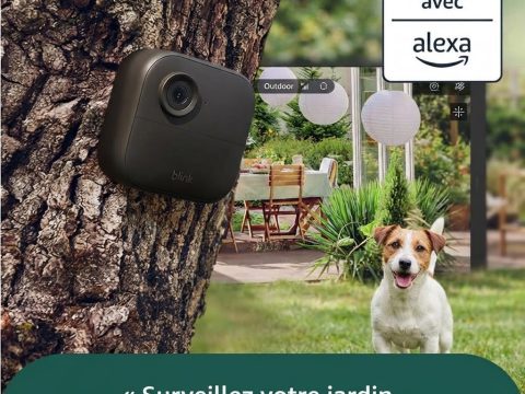 Pack Blink Outdoor 4 + Sonnette Vidéo 2K+ — Sans fil, autonome. Vision nocturne, détection intelligente. Installation simple. Sécurité complète maison.