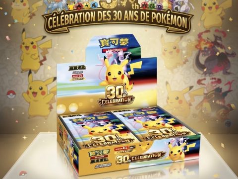 Display 30th Celebration — Nouveauté JCC Pokémon. Rareté FUR (Mew ex, Mewtwo ex), Collection Classique, 30 Pikachu. Version chinoise exclusive.