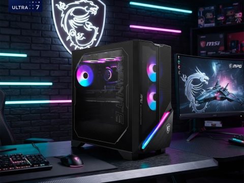PC Gamer MSI X3 AI — Intel Ultra 7 avec NPU · RTX 5080 · Optimisation IA Silent Storm · 4K & création. Puissance sans compromis !