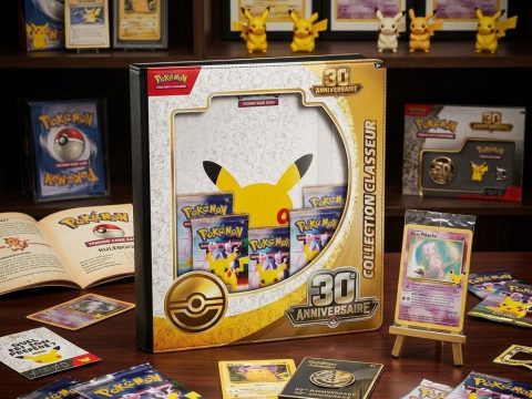 Pokémon : Collection Classeur 30ᵉ Anniversaire VF Pokémon : Collection Classeur 30ᵉ Anniversaire VF. 5 boosters + classeur à thème. Toutes cartes holographiques.