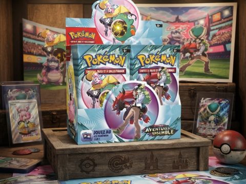 Display Aventures Ensemble EV09 — 36 boosters = 360 cartes. La série des duos Dresseur/Pokémon. Illustration Spéciale Rare & ex à découvrir !